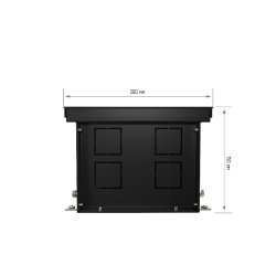 Внутрипольный конвектор Royal Thermo Atrium 150/200/1100-DG-U-LB