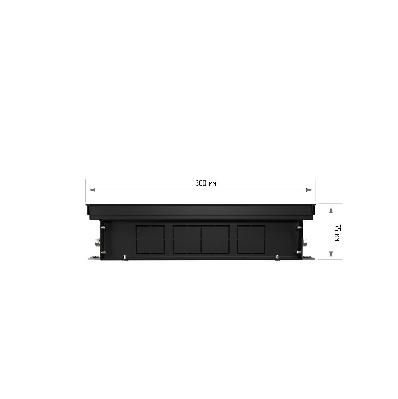 Внутрипольный конвектор Royal Thermo Atrium 75/300/2300-DG-U-NA