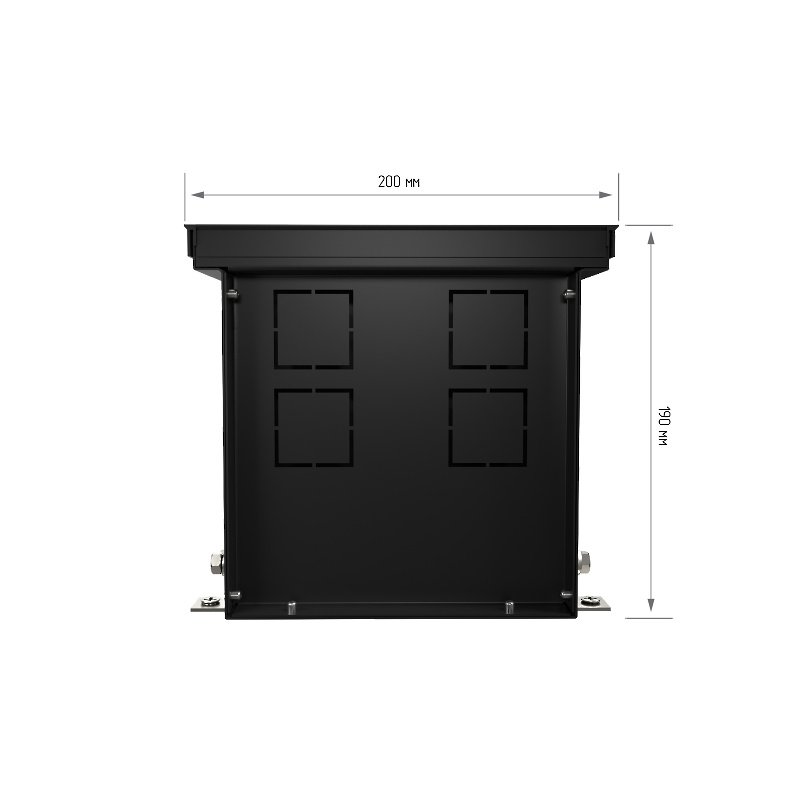 Внутрипольный конвектор Royal Thermo Atrium 190/200/1400-DG-U-DB