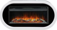 Каминокомплект Royal Flame Ellips с очагом Vision 42 LOG LED белый с черным