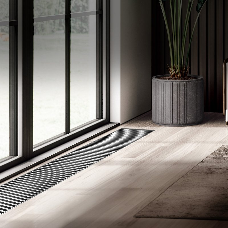 Внутрипольный конвектор Royal Thermo Atrium 150/200/2000-DG-U-NA