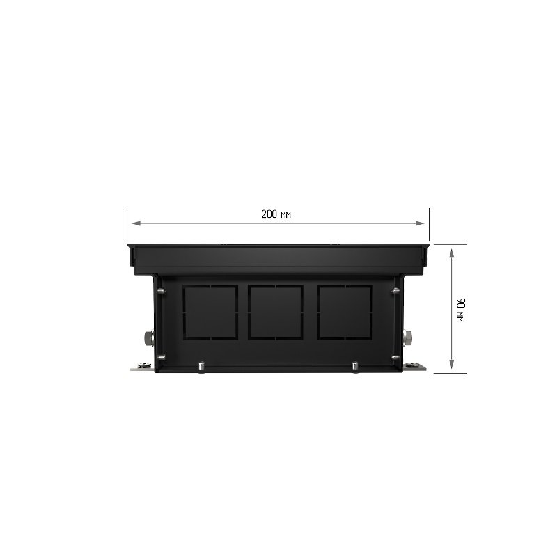 Внутрипольный конвектор Royal Thermo Atrium 90/200/2900-DG-U-LB