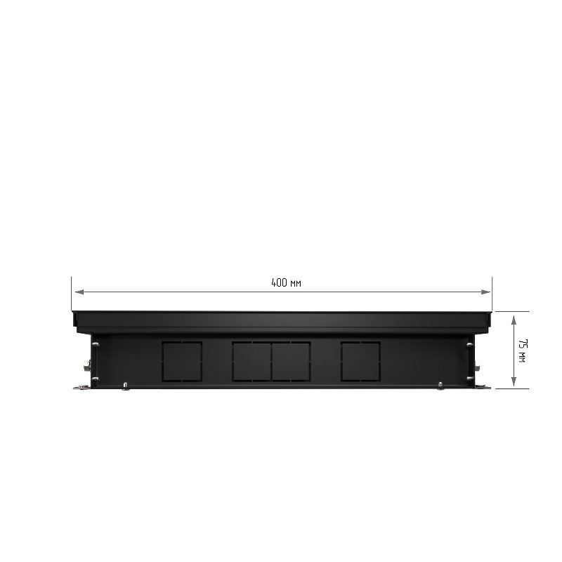 Внутрипольный конвектор Royal Thermo Atrium 75/400/2100-DG-U-BL