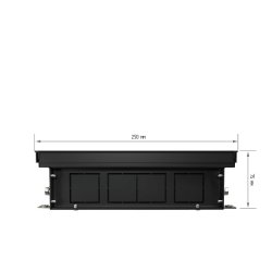 Внутрипольный конвектор Royal Thermo Atrium 75/250/1900-DG-U-LB