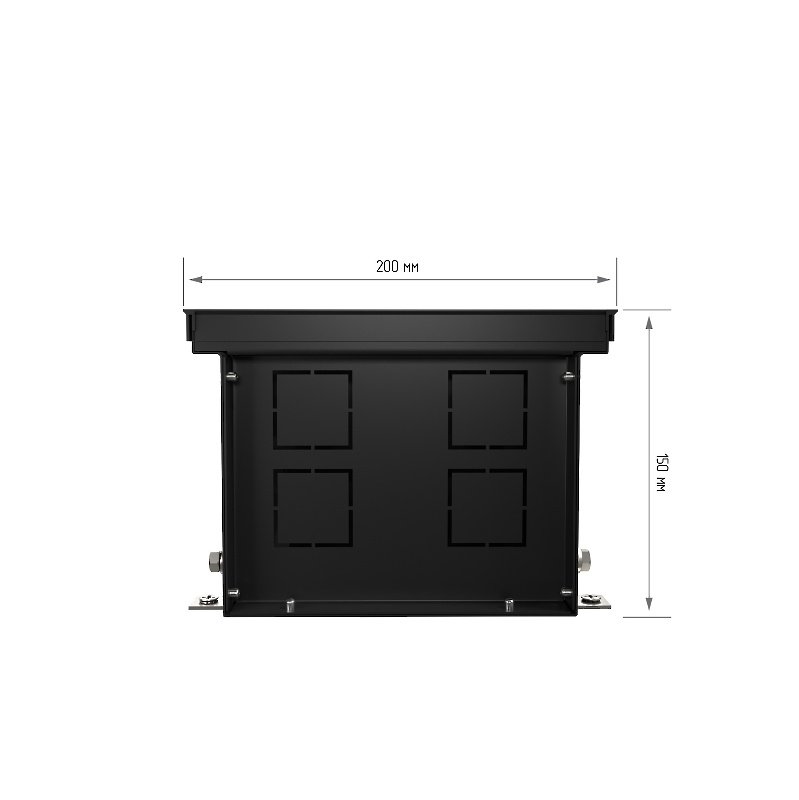 Внутрипольный конвектор Royal Thermo Atrium 150/200/1900-DG-U-BL