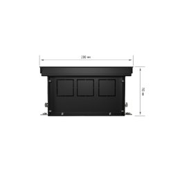 Внутрипольный конвектор Royal Thermo Atrium 110/200/1600-DG-U-LB