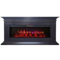 Каминокомплект Interflame Тайлер темный дуб с очагом FreeSpace 50 LED FX QZ