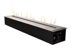 Автоматический биокамин Lux Fire Smart Flame 1500 RC Inox