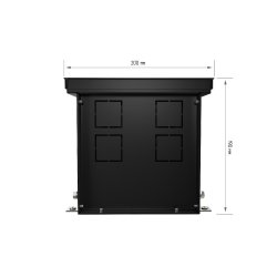 Внутрипольный конвектор Royal Thermo Atrium 190/200/1100-DG-U-LB