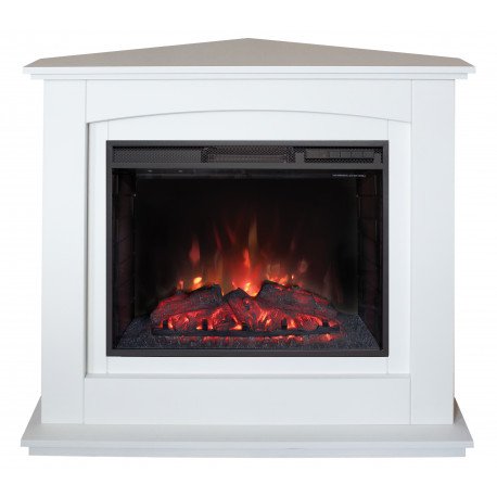 Каминокомплект RealFlame Canada Corner 25.5 WT c очагом Sparta LED