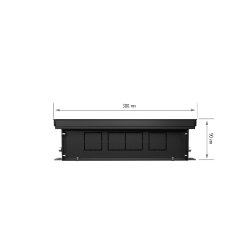 Внутрипольный конвектор Royal Thermo Atrium 90/300/1700-DG-U-LB