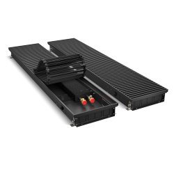 Внутрипольный конвектор Royal Thermo Atrium 75/250/1300-DG-U-BL