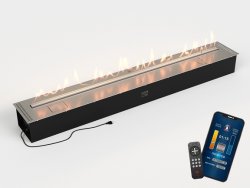 Автоматический биокамин Good Fire 1900 RC INOX АБК-1900 RC INOX