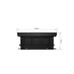 Внутрипольный конвектор Royal Thermo Atrium 90/200/800-DG-U-NA