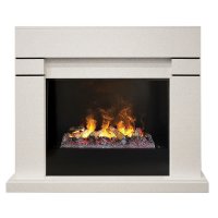 Каминокомплект RealFlame Lindelse 26 WT 3D Cassette 630 + Black вставка